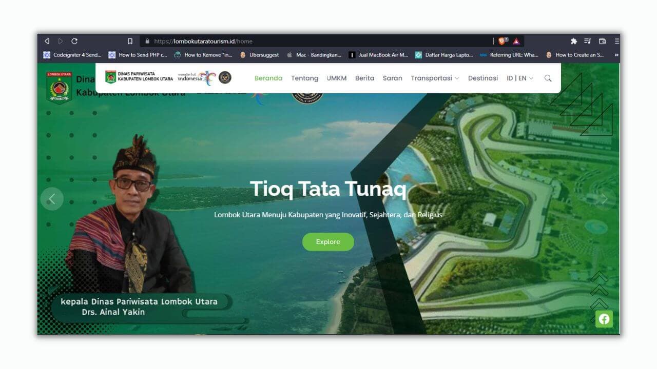Promosi Pariwisata Lombok Utara